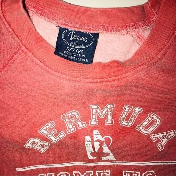 Boys Bermuda sweater shirt  - Picture 2 of 2